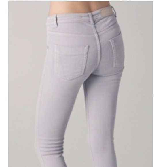 Victoria Beckham power skinny jeans in stone - Picture 3 of 4